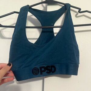 PSD small blue bra